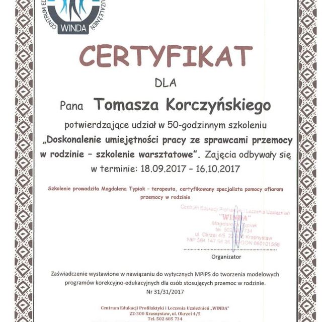 Powiększ obraz: certificate 7