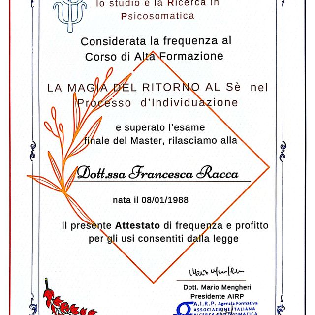 Ingrandire l'immagine: certificate 6