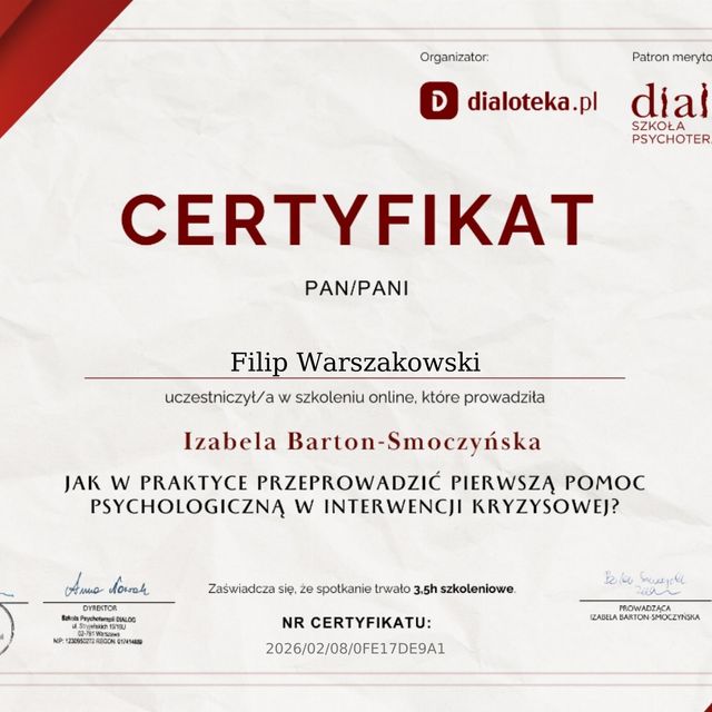 Powiększ obraz: certificate 9