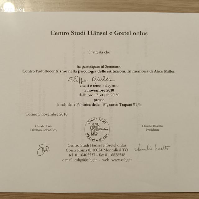 Ingrandire l'immagine: certificate 25