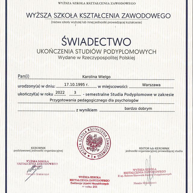 Powiększ obraz: certificate 1