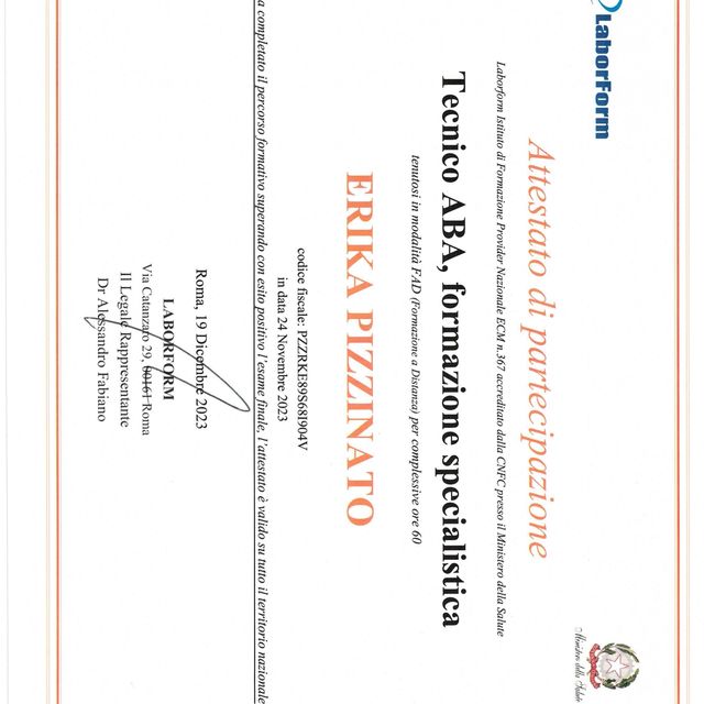 Ingrandire l'immagine: certificate 1