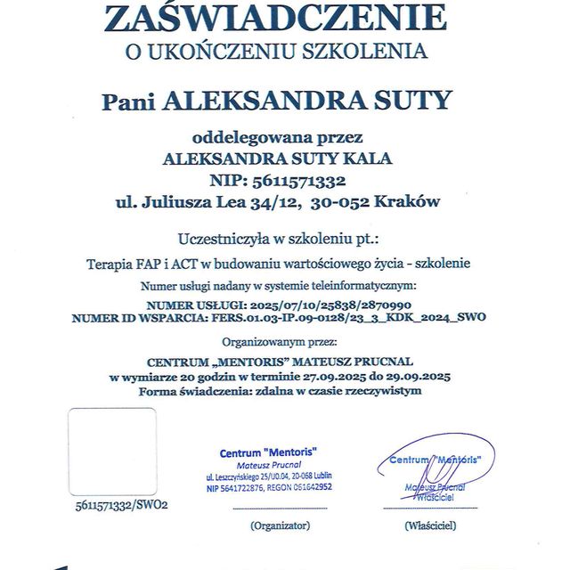 Powiększ obraz: certificate 19