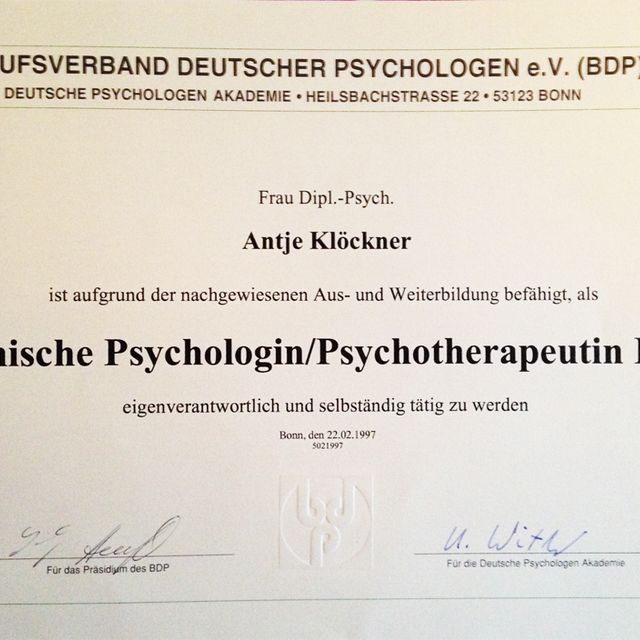 Bild vergrößern: certificate 1