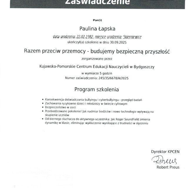 Powiększ obraz: certificate 7