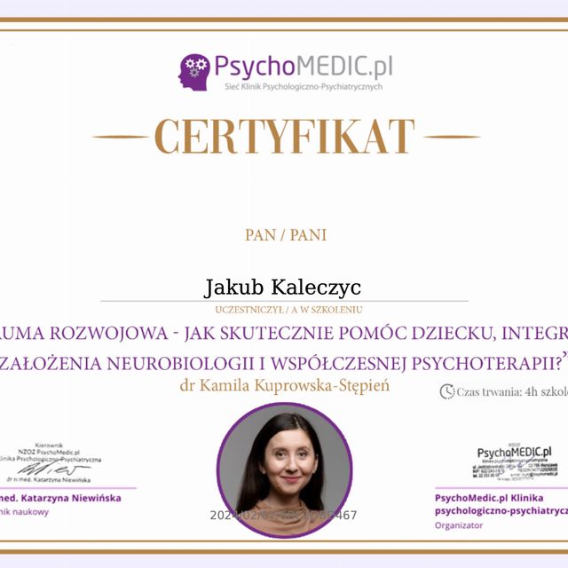 Powiększ obraz: certificate 8
