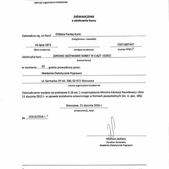 Powiększ obraz: certificate 18