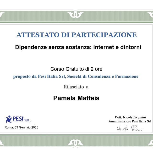 Ingrandire l'immagine: certificate 2