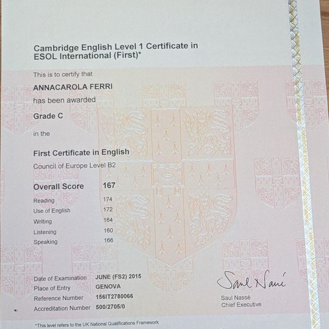 Ingrandire l'immagine: certificate 1