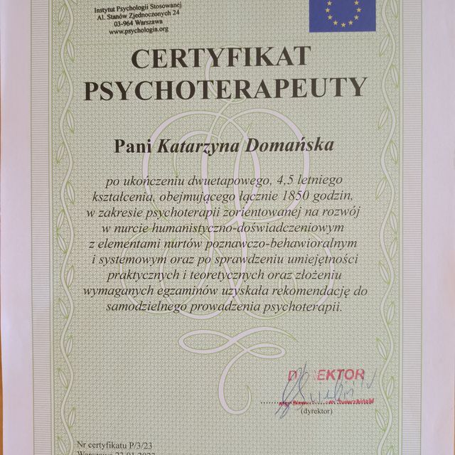 Powiększ obraz: certificate 1