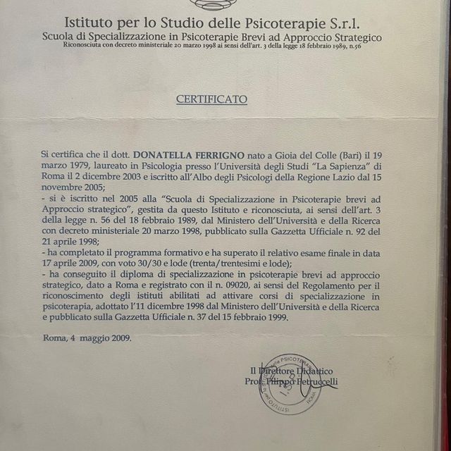 Ingrandire l'immagine: certificate 3