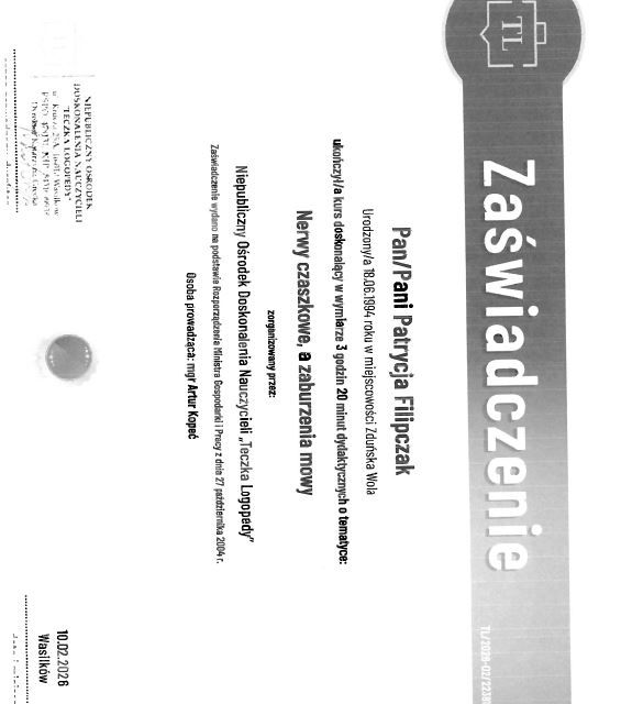Powiększ obraz: certificate 10