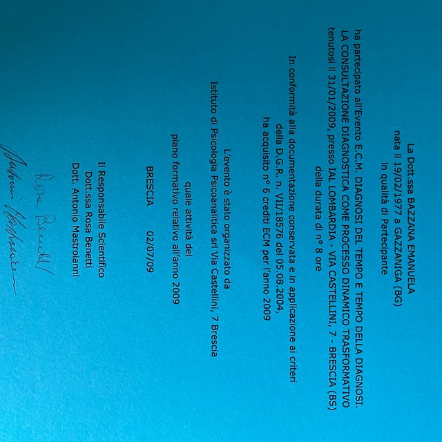 Ingrandire l'immagine: certificate 10