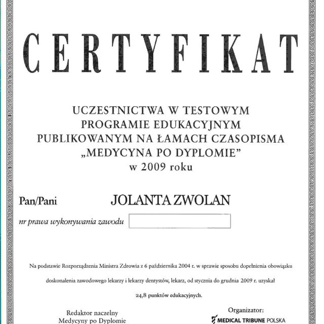 Powiększ obraz: certificate 18