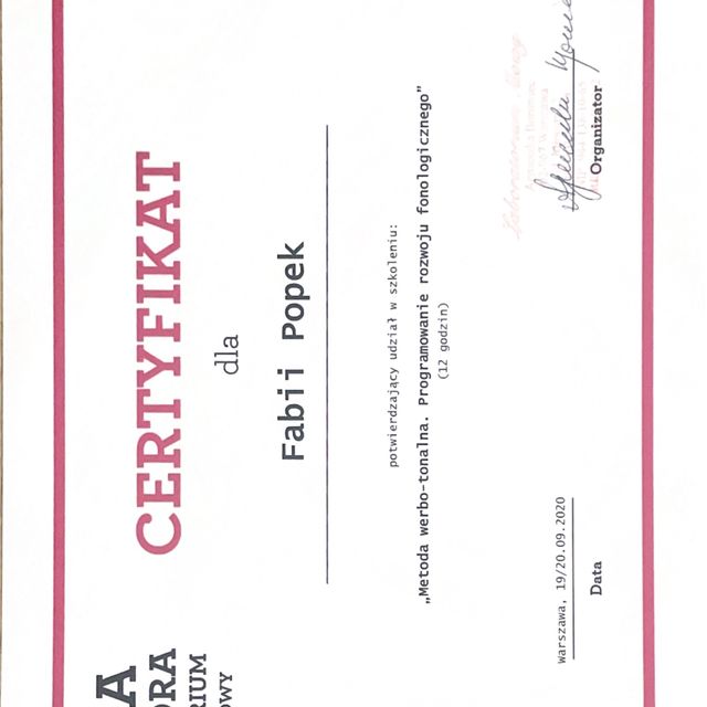 Powiększ obraz: certificate 8