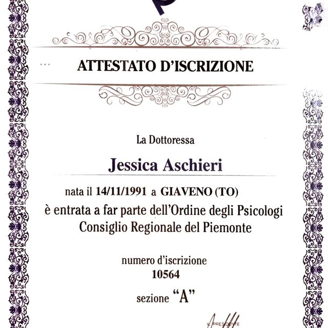 Ingrandire l'immagine: certificate 1