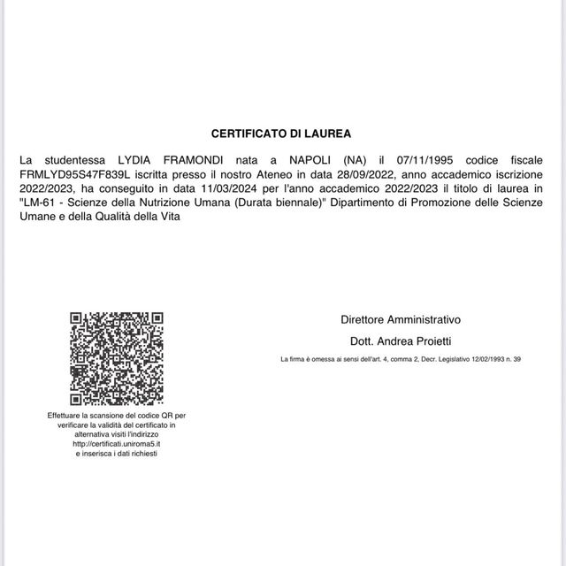 Ingrandire l'immagine: certificate 1