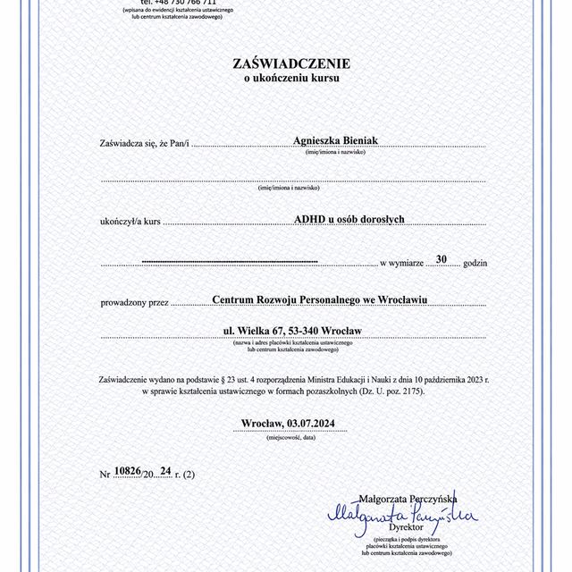 Powiększ obraz: certificate 13
