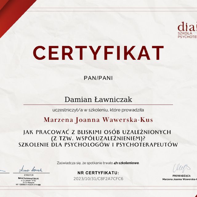 Powiększ obraz: certificate 5