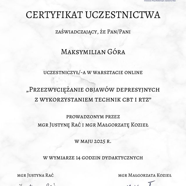 Powiększ obraz: certificate 5