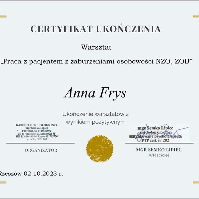 Powiększ obraz: certificate 50