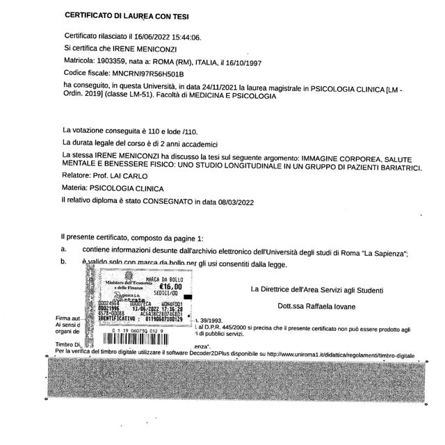 Ingrandire l'immagine: certificate 1