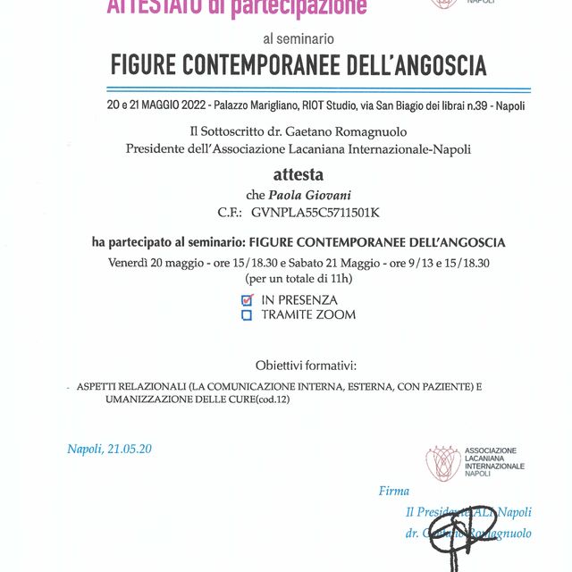 Ingrandire l'immagine: certificate 1
