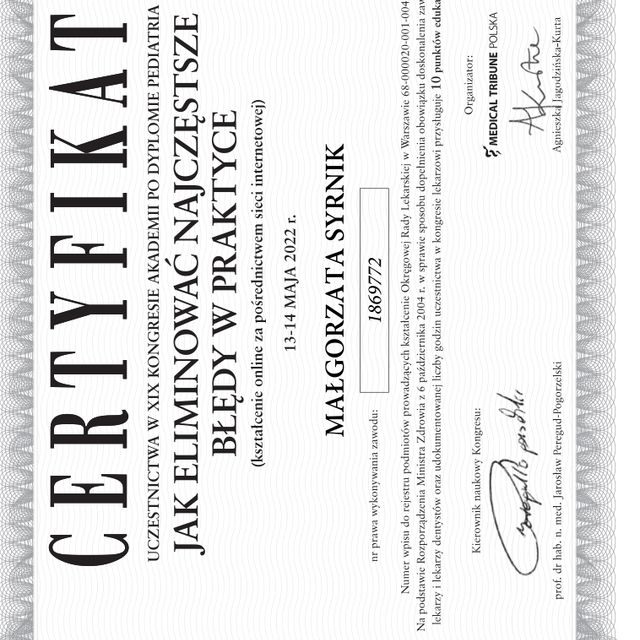 Powiększ obraz: certificate 10