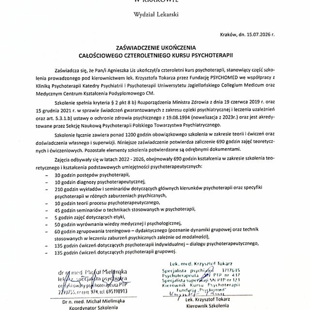 Powiększ obraz: certificate 100