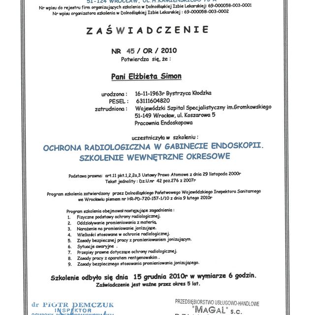 Powiększ obraz: certificate 15