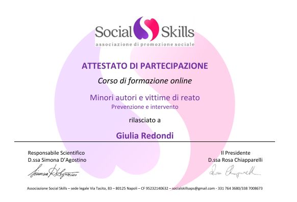 Ingrandire l'immagine: certificate 3