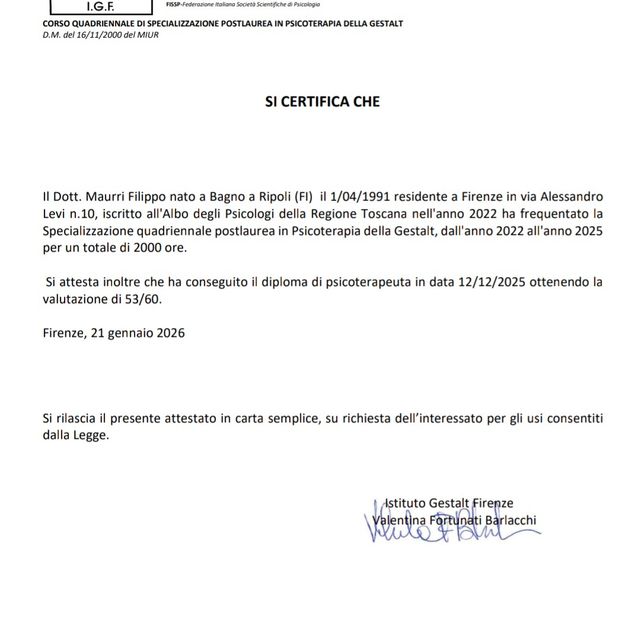 Ingrandire l'immagine: certificate 1