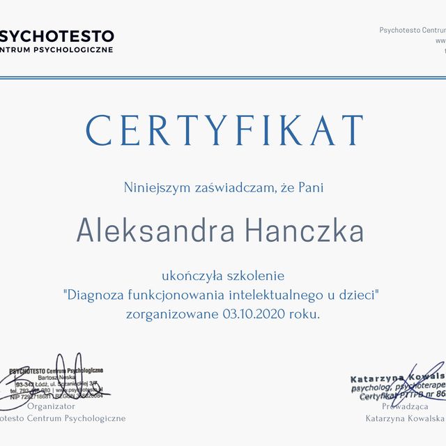 Powiększ obraz: certificate 1