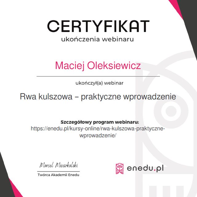 Powiększ obraz: certificate 75