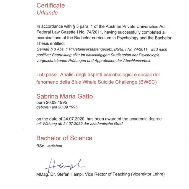 Ingrandire l'immagine: certificate 2