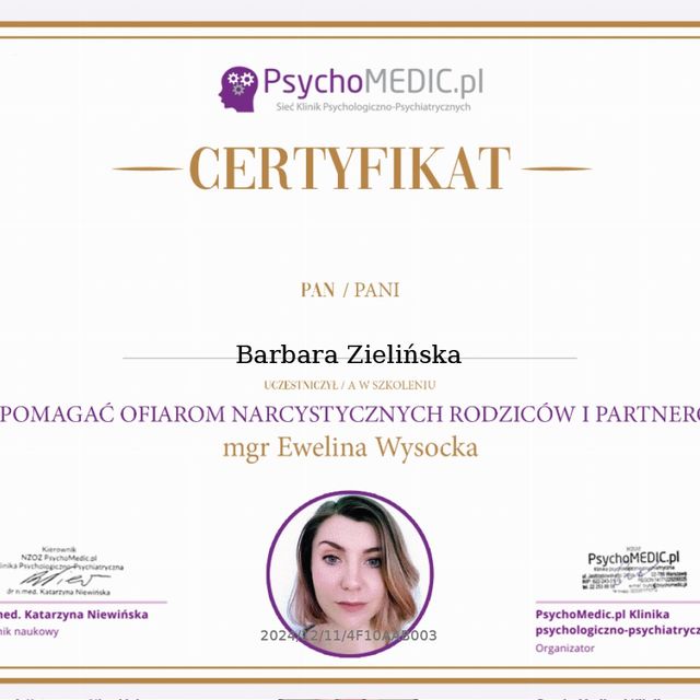 Powiększ obraz: certificate 13