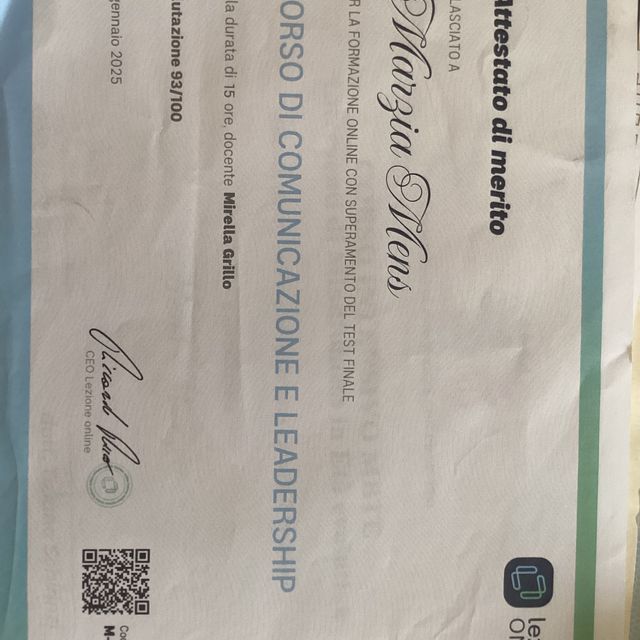 Ingrandire l'immagine: certificate 6