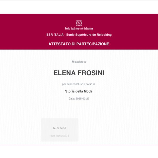 Ingrandire l'immagine: certificate 4