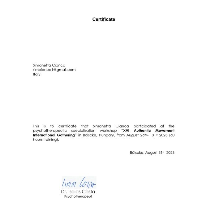Ingrandire l'immagine: certificate 4
