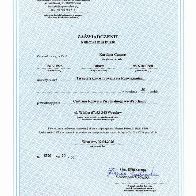 Powiększ obraz: certificate 1