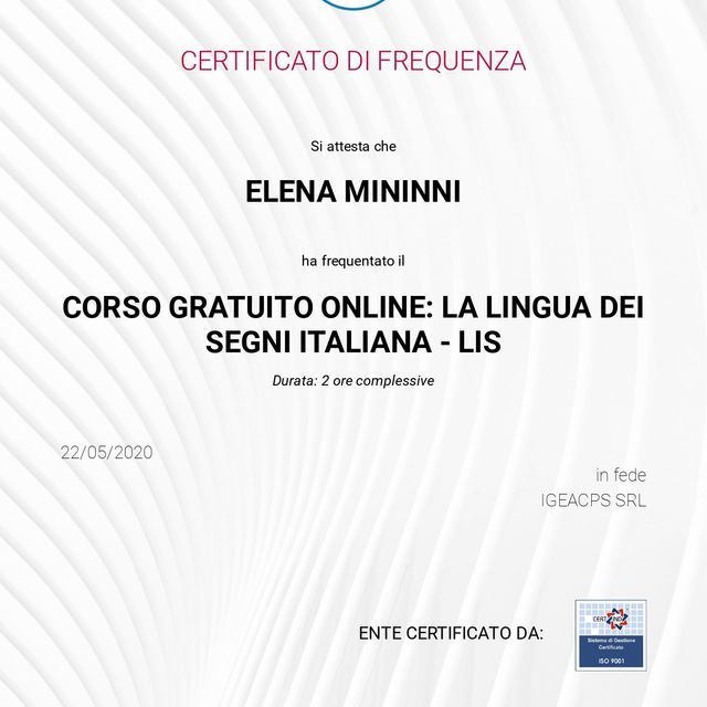 Ingrandire l'immagine: certificate 3