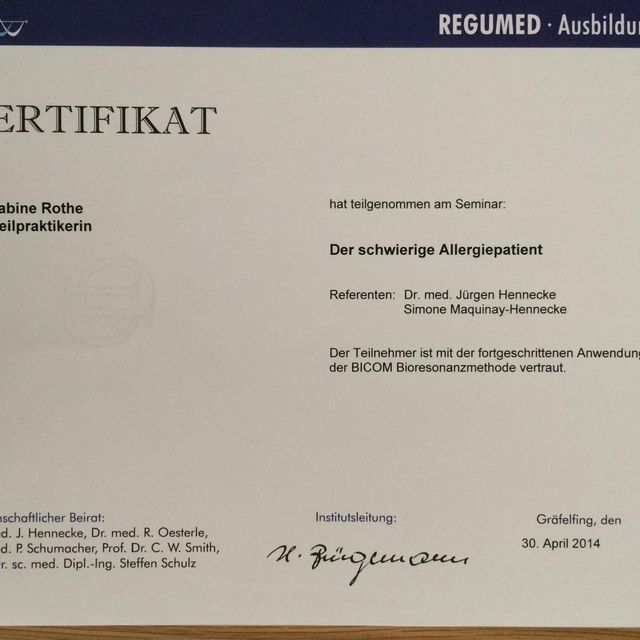 Bild vergrößern: certificate 2