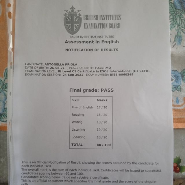 Ingrandire l'immagine: certificate 1