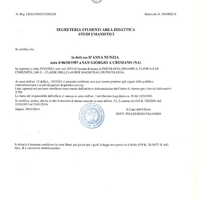 Ingrandire l'immagine: certificate 2