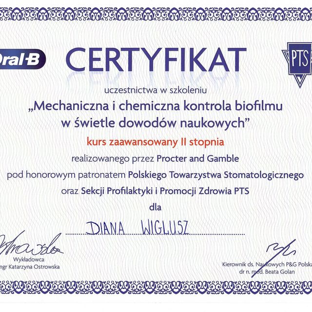 Powiększ obraz: certificate 8