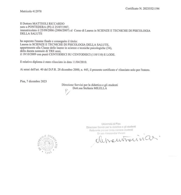 Ingrandire l'immagine: certificate 1