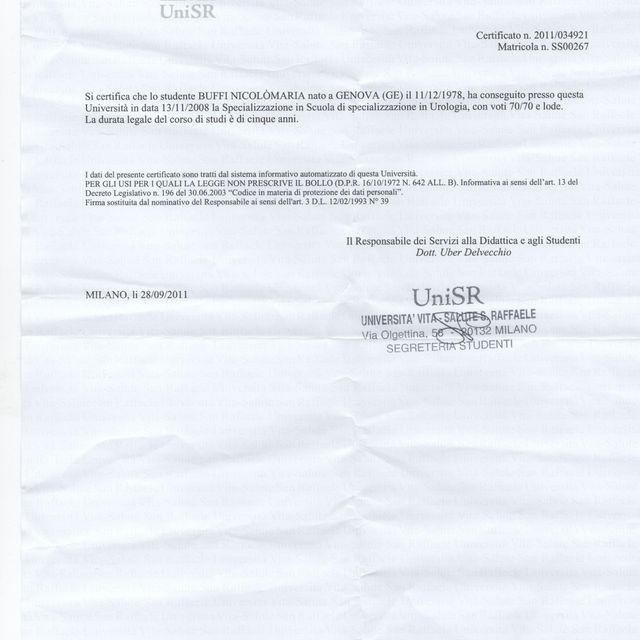 Ingrandire l'immagine: certificate 1