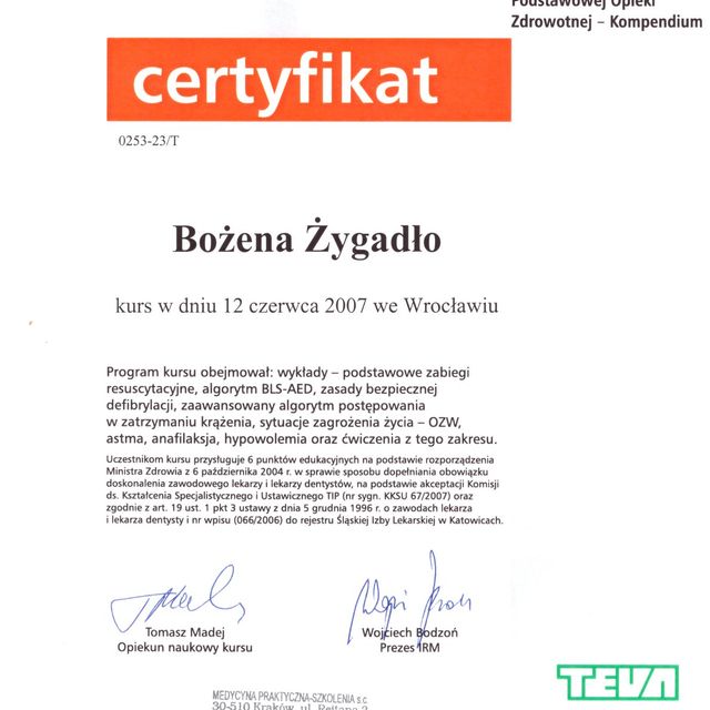 Powiększ obraz: certificate 18