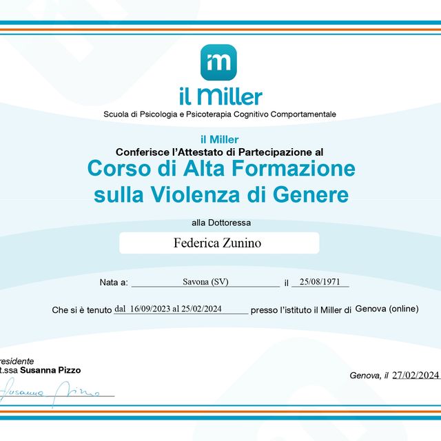 Ingrandire l'immagine: certificate 1