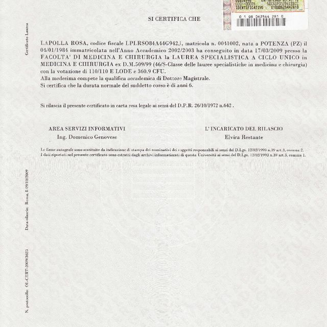 Ingrandire l'immagine: certificate 1
